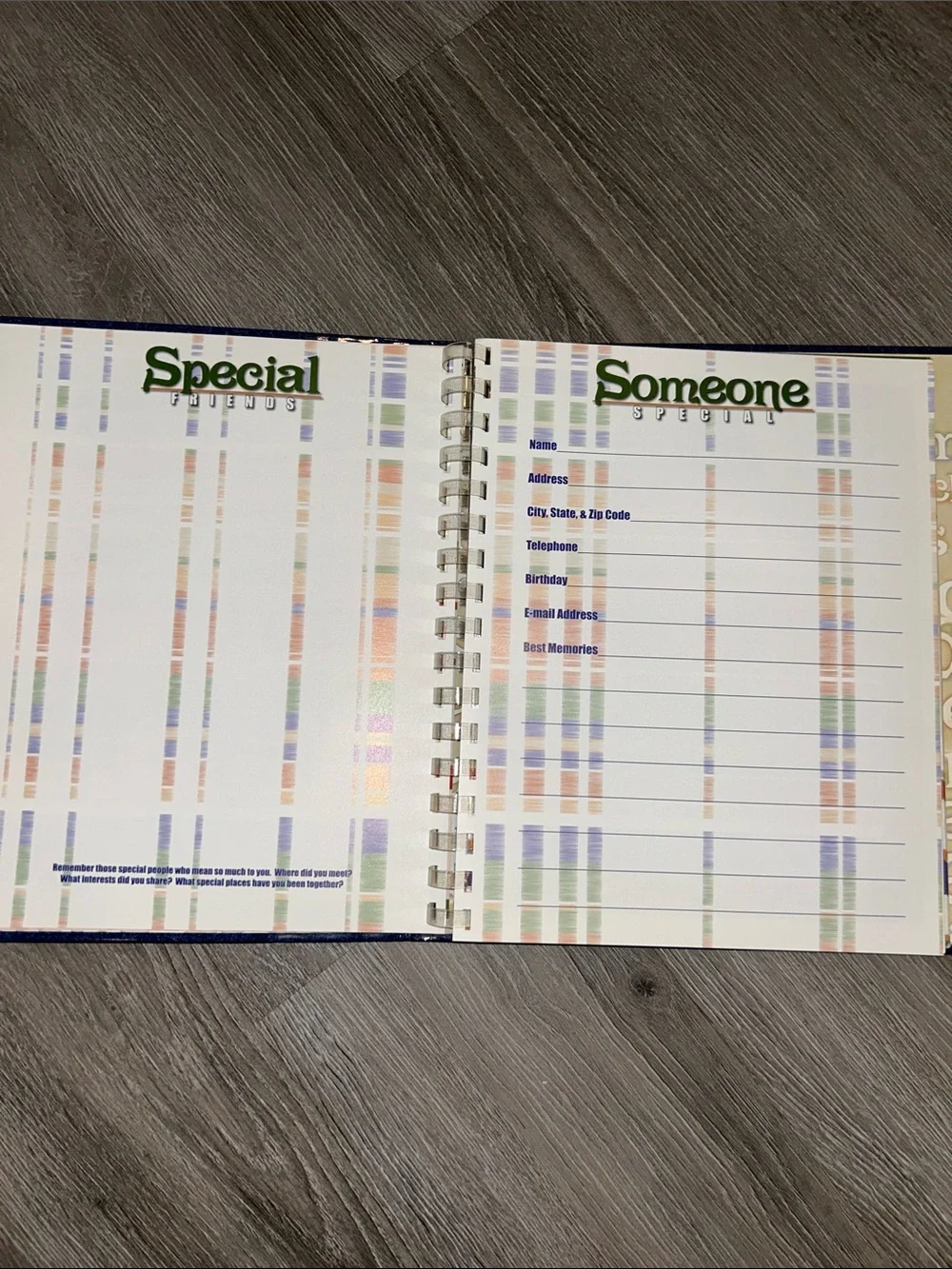 NEW- Senior Year Memory Book